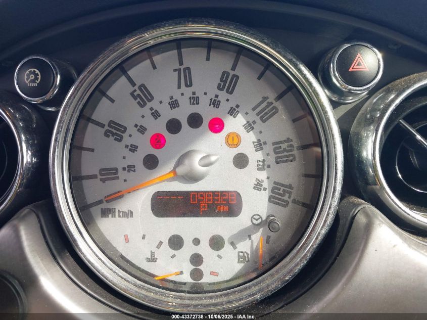 2008 Mini Cooper S VIN: WMWRH33508TL96592 Lot: 43372738