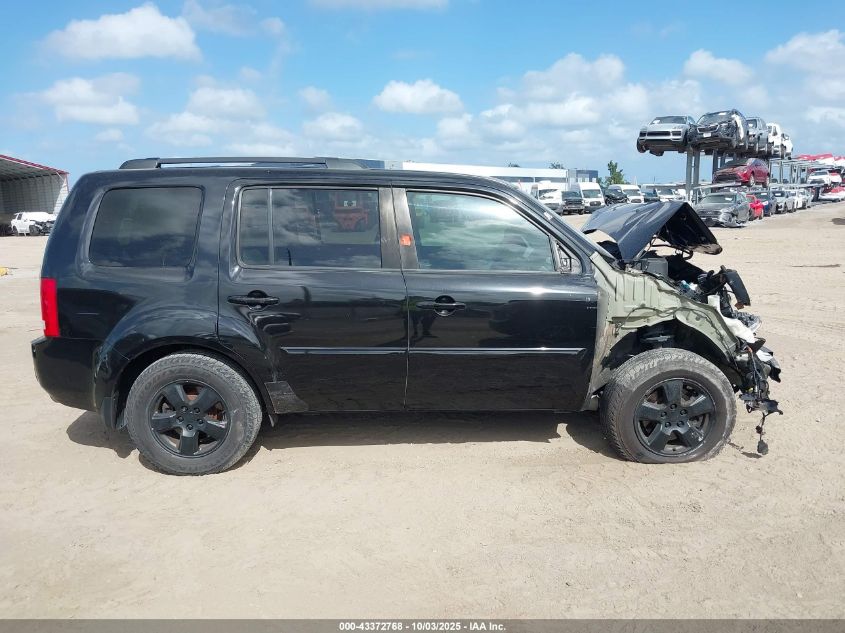2011 Honda Pilot Ex-L VIN: 5FNYF4H53BB048265 Lot: 43372768