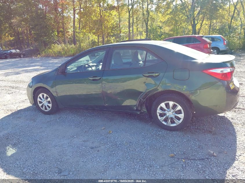 2014 Toyota Corolla Le Eco VIN: 2T1BPRHE6EC091314 Lot: 43372770