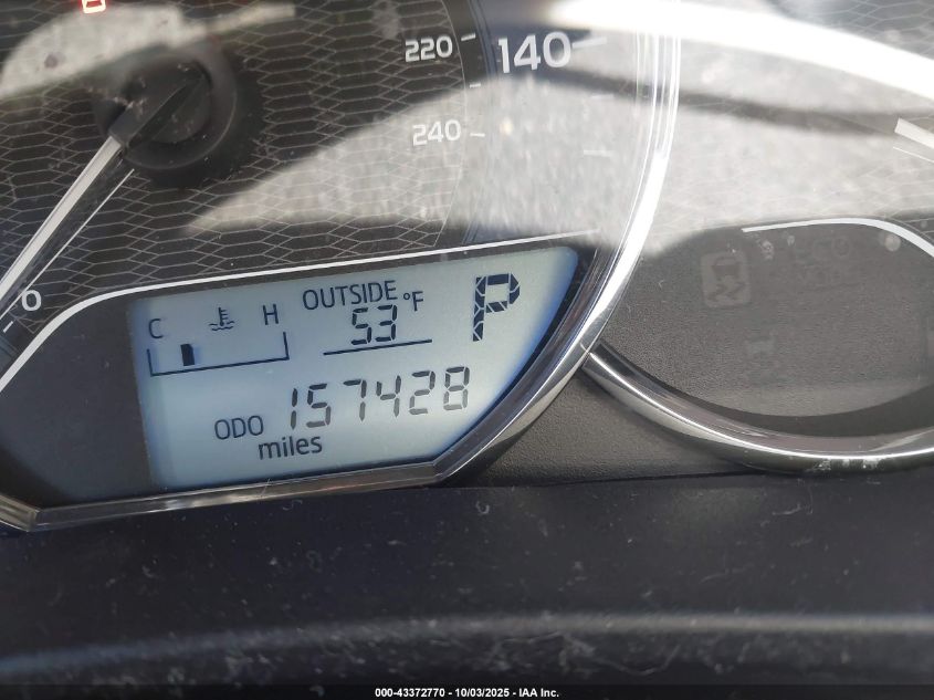 2014 Toyota Corolla Le Eco VIN: 2T1BPRHE6EC091314 Lot: 43372770