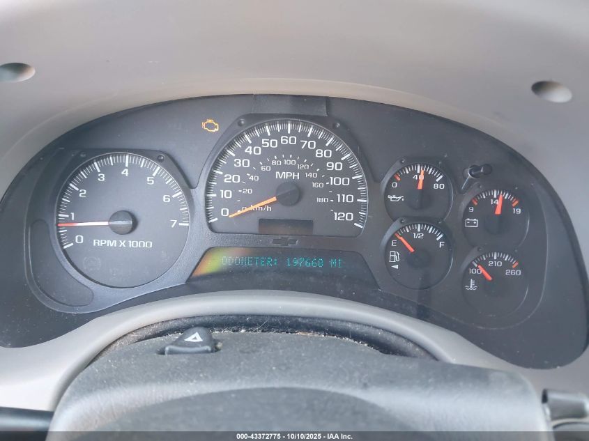 2005 Chevrolet Trailblazer Lt VIN: 1GNDT13S552316749 Lot: 43372775