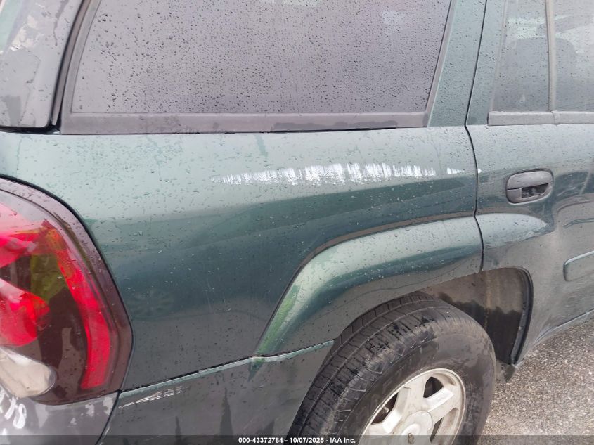 2002 Chevrolet Trailblazer Ls VIN: 1GNDT13S922395323 Lot: 43372784