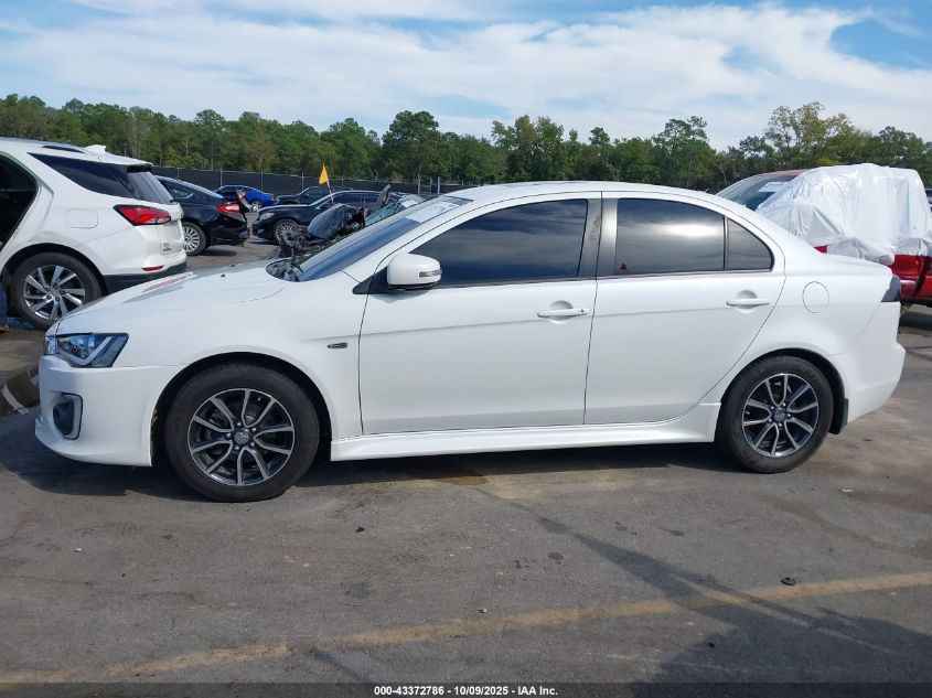 2017 Mitsubishi Lancer Es VIN: JA32U2FU4HU015185 Lot: 43372786