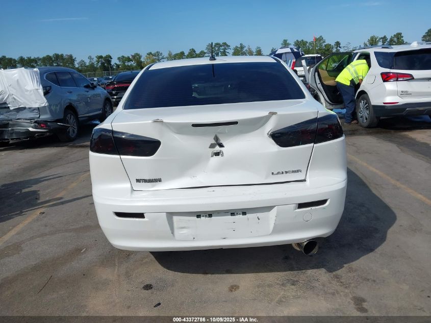 2017 Mitsubishi Lancer Es VIN: JA32U2FU4HU015185 Lot: 43372786