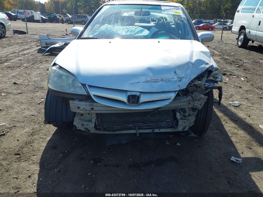 2005 Honda Civic Ex VIN: 2HGES26715H539165 Lot: 43372789