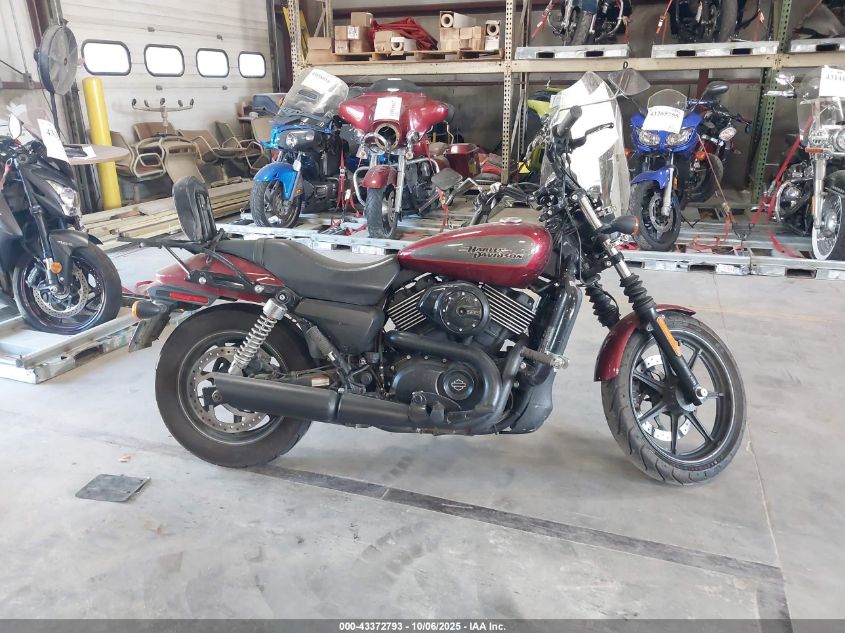 2017 Harley-Davidson Xg750 VIN: 1HD4NBB11HC506353 Lot: 43372793