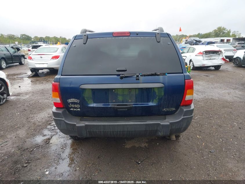 2004 Jeep Grand Cherokee Laredo VIN: 1J4GW48SX4C116461 Lot: 43372819