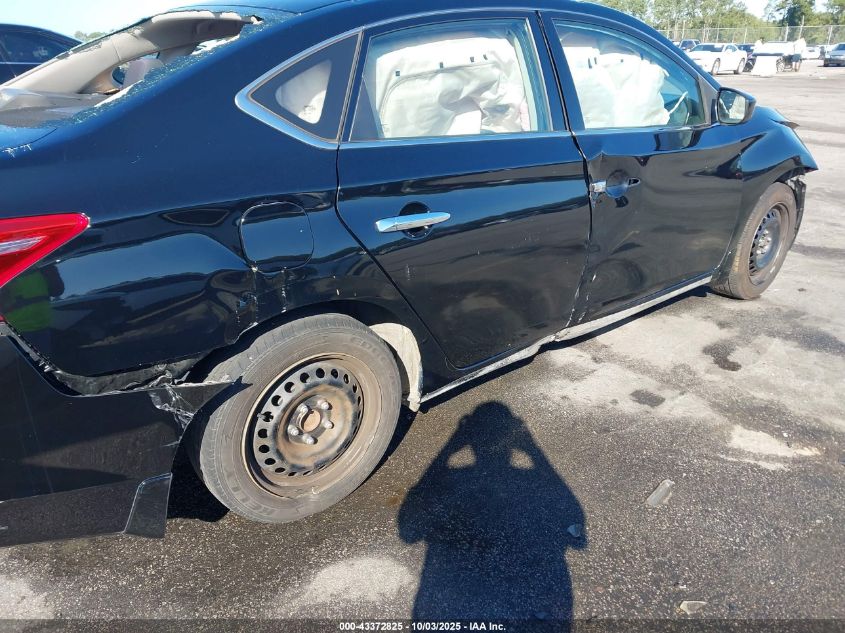 2019 Nissan Sentra S VIN: 3N1AB7AP8KY257728 Lot: 43372825