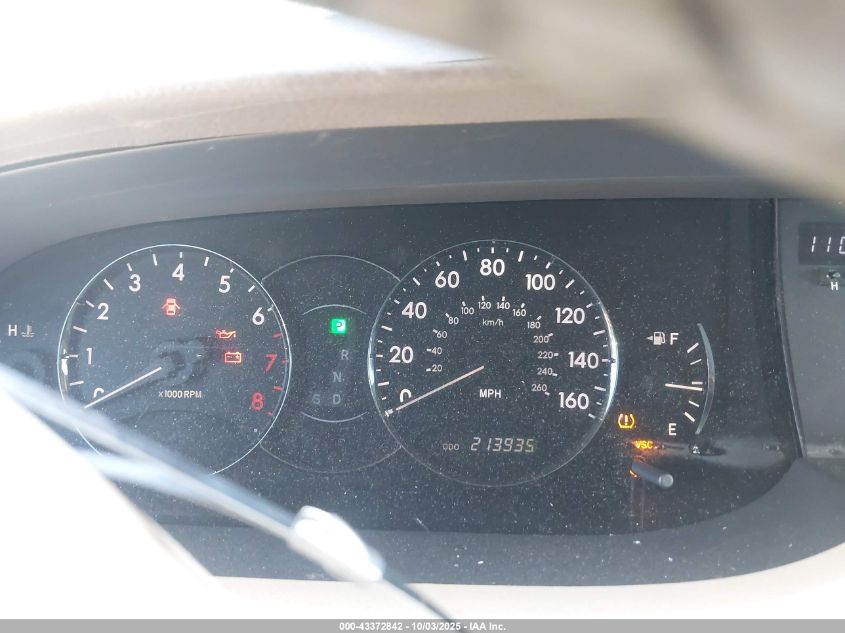 2007 Toyota Avalon Xls VIN: 4T1BK36B97U247576 Lot: 43372842