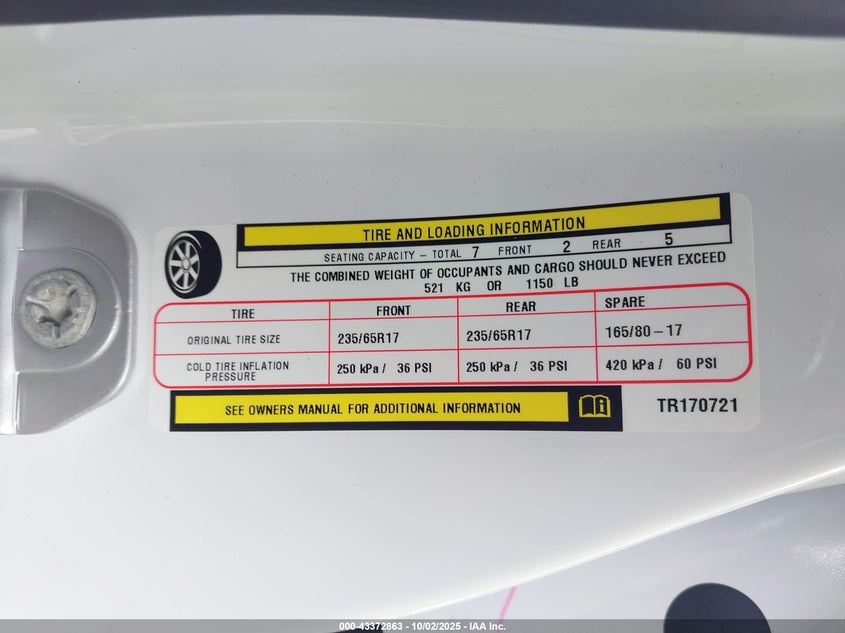 2C4RC1CG7TR170721 2026 CHRYSLER VOYAGER photo no. 6