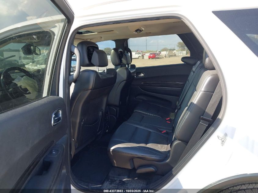 2015 Dodge Durango Limited VIN: 1C4RDJDG9FC161494 Lot: 43372883