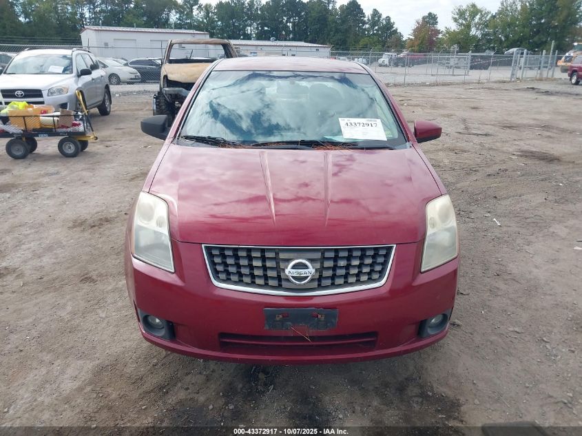 2007 Nissan Sentra 2.0S VIN: 3N1AB61E87L725308 Lot: 43372917