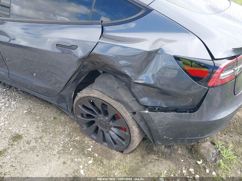 2023 Tesla Model 3 Performance Dual Motor All-Wheel Drive VIN: 5YJ3E1ECXPF712261 Lot: 43372922