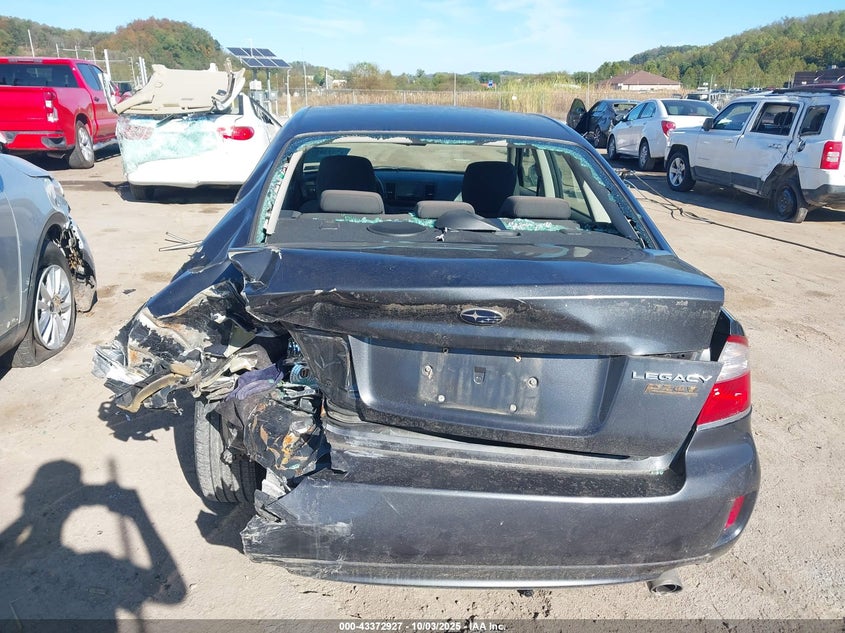 2009 Subaru Legacy 2.5I VIN: 4S3BL616197234951 Lot: 43372927