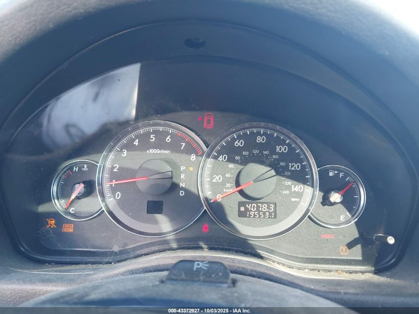 2009 Subaru Legacy 2.5I VIN: 4S3BL616197234951 Lot: 43372927