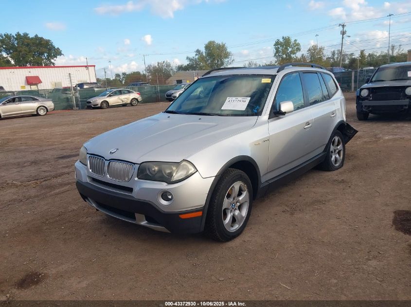2007 BMW X3 3.0Si VIN: WBXPC93497WF05508 Lot: 43372930
