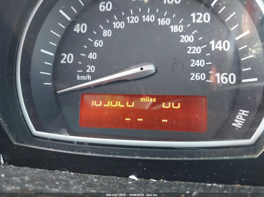 2007 BMW X3 3.0Si VIN: WBXPC93497WF05508 Lot: 43372930