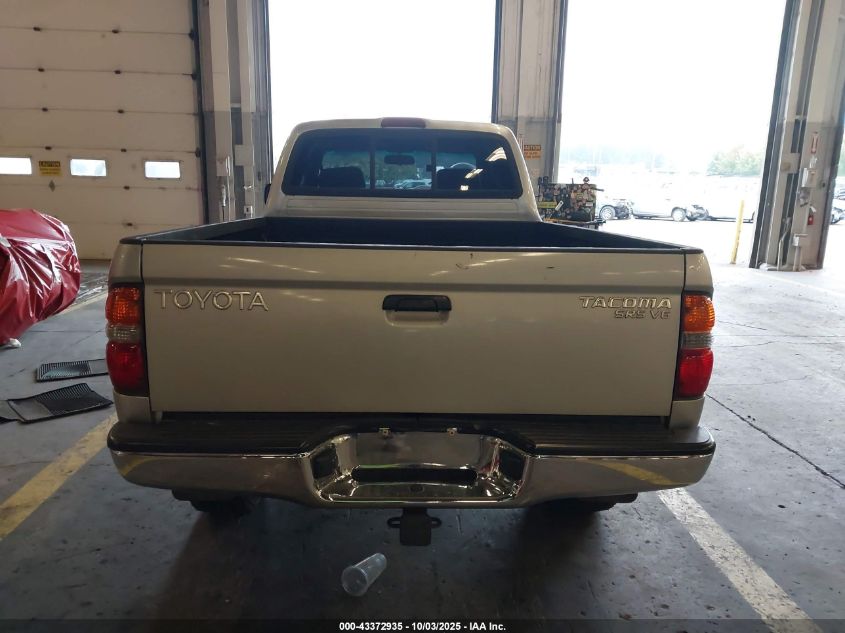 2002 Toyota Tacoma Base V6 VIN: 5TEWN72N02Z898602 Lot: 43372935