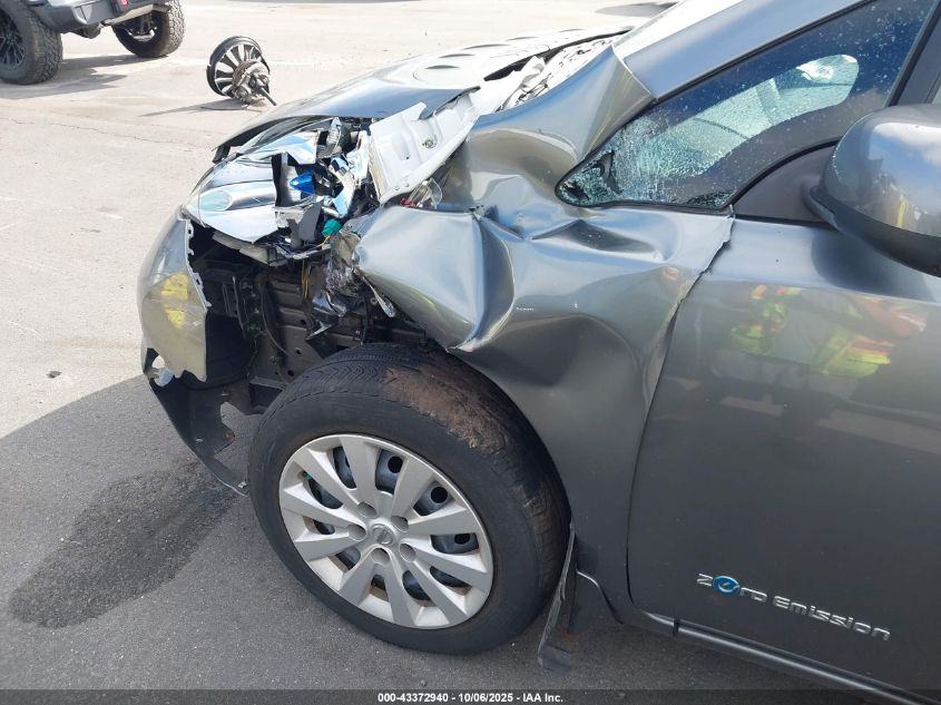 2014 Nissan Leaf S VIN: 1N4AZ0CPXEC331621 Lot: 43372940