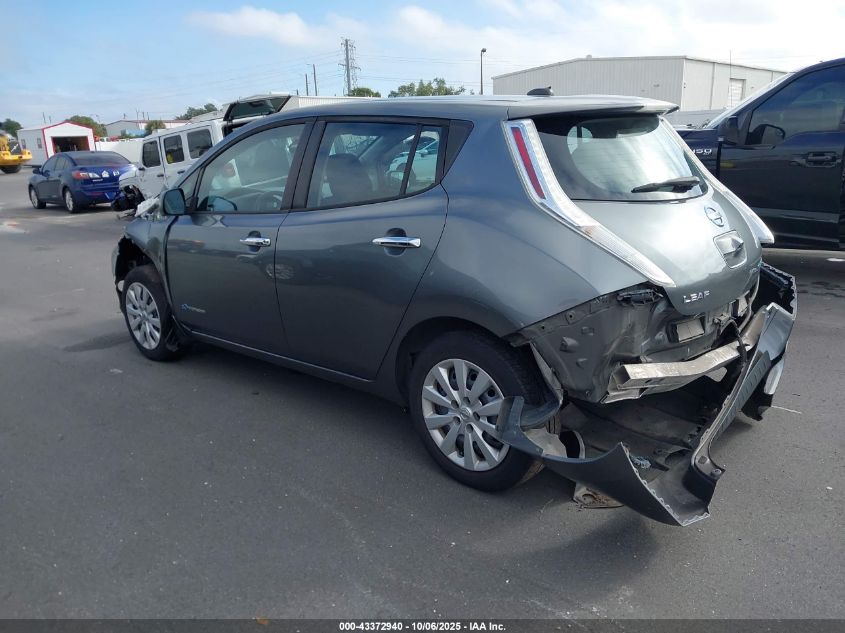 2014 Nissan Leaf S VIN: 1N4AZ0CPXEC331621 Lot: 43372940
