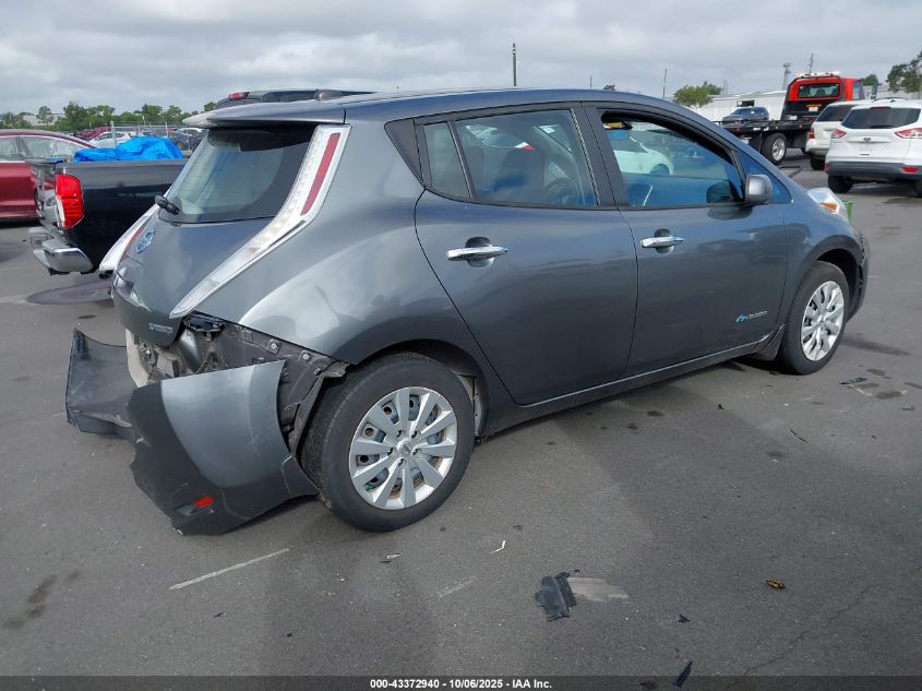 2014 Nissan Leaf S VIN: 1N4AZ0CPXEC331621 Lot: 43372940