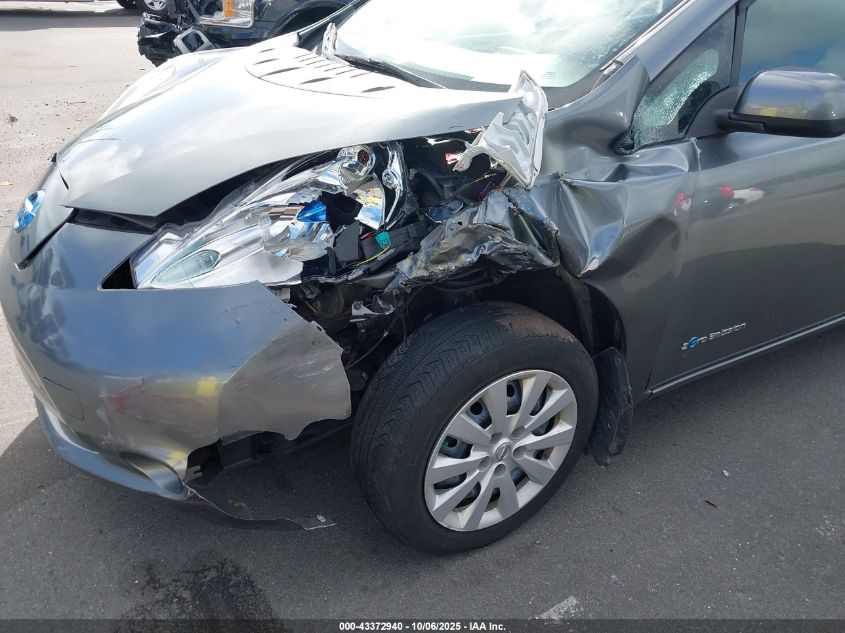 2014 Nissan Leaf S VIN: 1N4AZ0CPXEC331621 Lot: 43372940