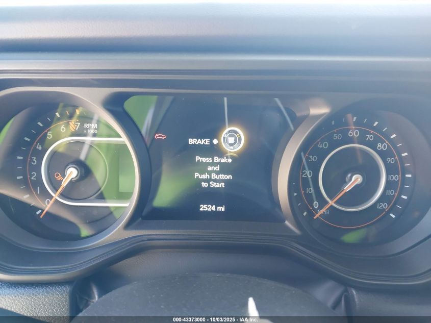 2025 Jeep Gladiator VIN: 1CGRJTBG6SL540042 Lot: 43373000