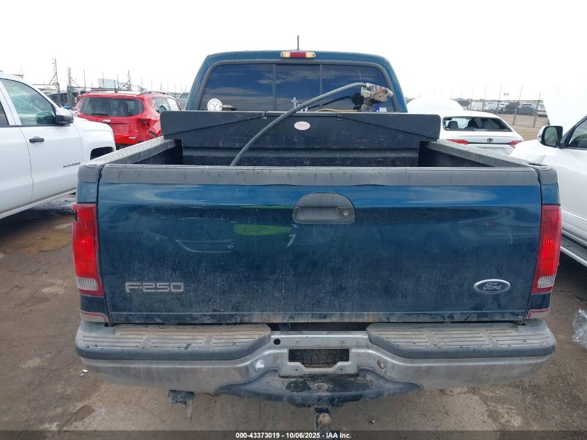 1999 Ford F-250 Lariat/Xl/Xlt VIN: 1FTNW21F8XEB51474 Lot: 43373019