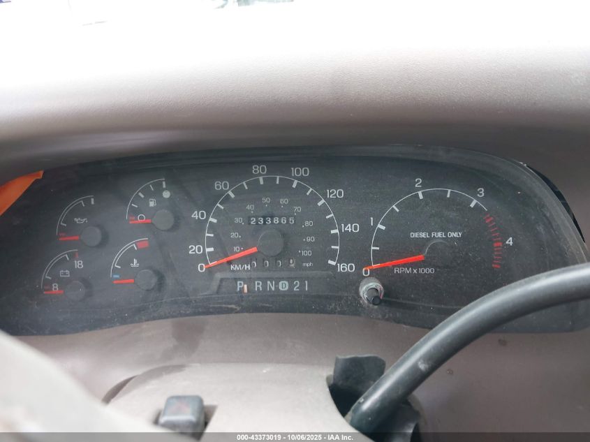 1999 Ford F-250 Lariat/Xl/Xlt VIN: 1FTNW21F8XEB51474 Lot: 43373019