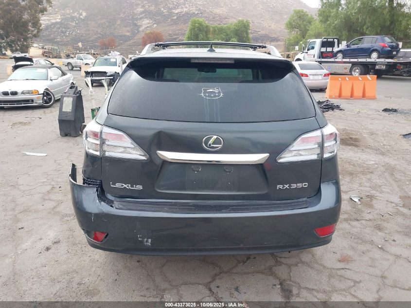 2010 Lexus Rx 350 VIN: JTJZK1BA0A2407624 Lot: 43373025