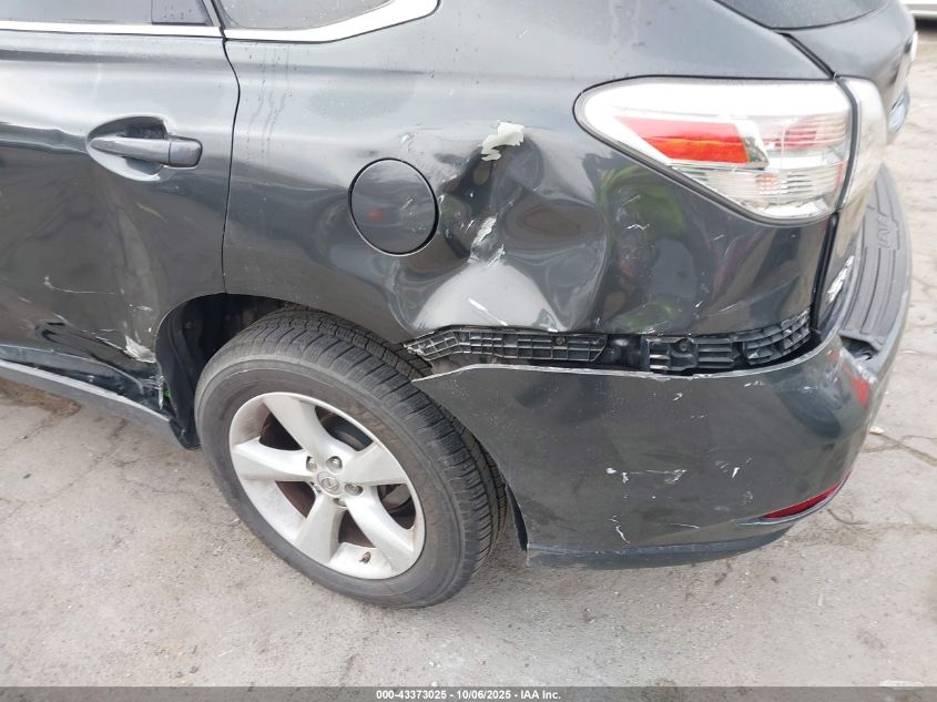 2010 Lexus Rx 350 VIN: JTJZK1BA0A2407624 Lot: 43373025