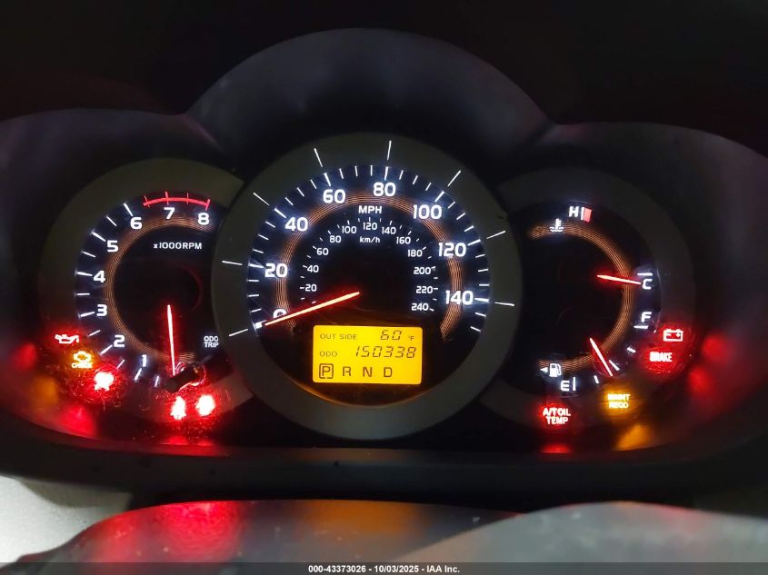 2008 Toyota Rav4 Base V6 VIN: JTMBK33V885070811 Lot: 43373026