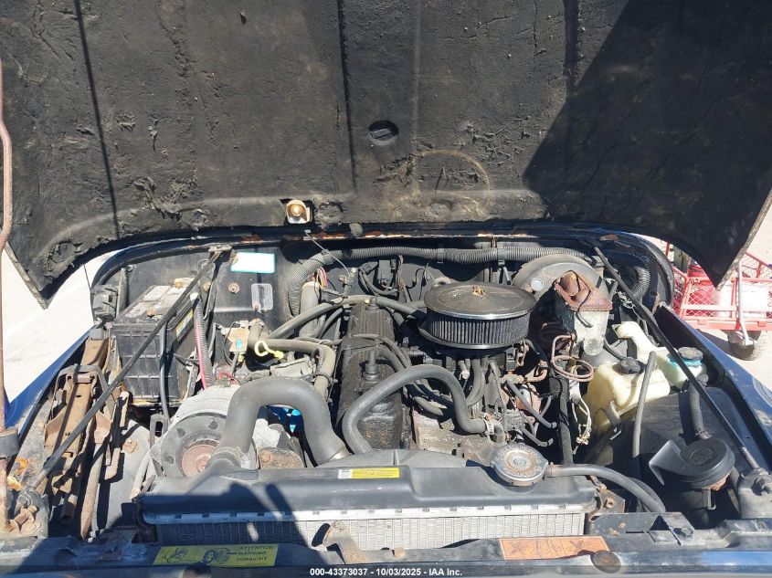 1990 Jeep Wrangler / Yj Laredo VIN: 2J4FY59T2LJ535525 Lot: 43373037