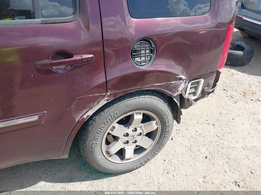 2009 Honda Pilot Touring VIN: 5FNYF38919B021668 Lot: 43373047