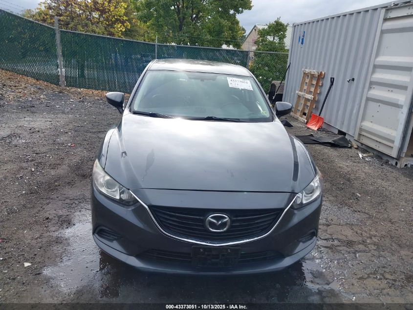 2014 Mazda Mazda6 I Touring VIN: JM1GJ1V65E1156325 Lot: 43373051