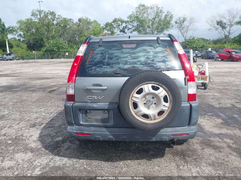 2006 Honda Cr-V Lx VIN: SHSRD68506U409164 Lot: 43373054