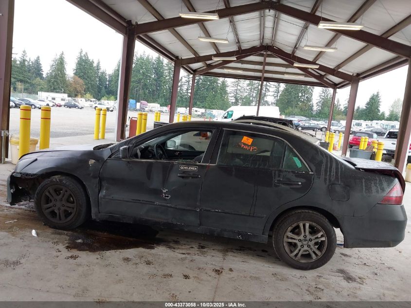 2006 Honda Accord 2.4 Se VIN: 1HGCM56336A121853 Lot: 43373058