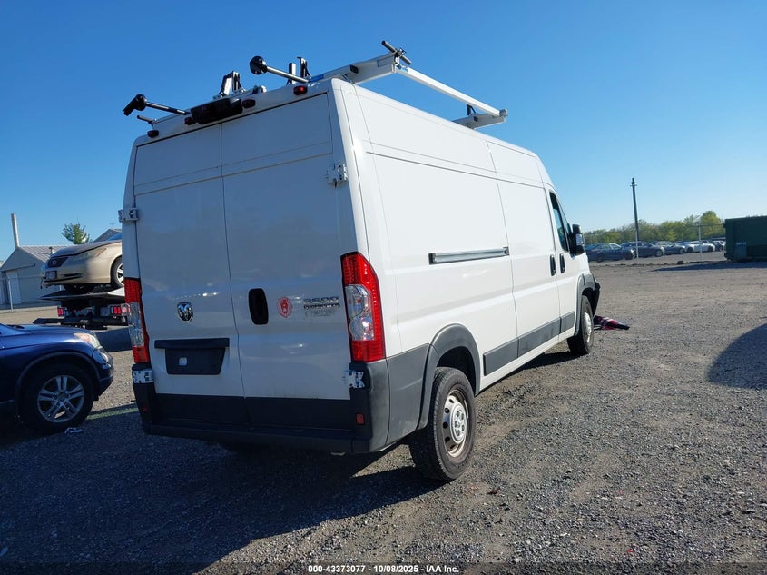 2023 RAM PROMASTER 2500 HIGH ROOF 159 WB 3C6LRVDG1PE570069