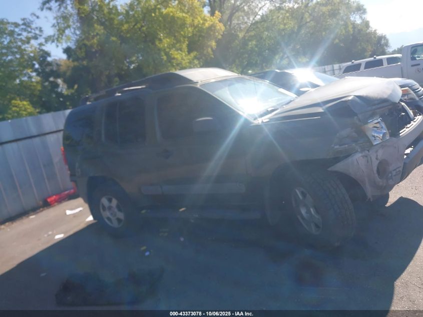 2005 Nissan Xterra S VIN: 5N1AN08WX5C625795 Lot: 43373078