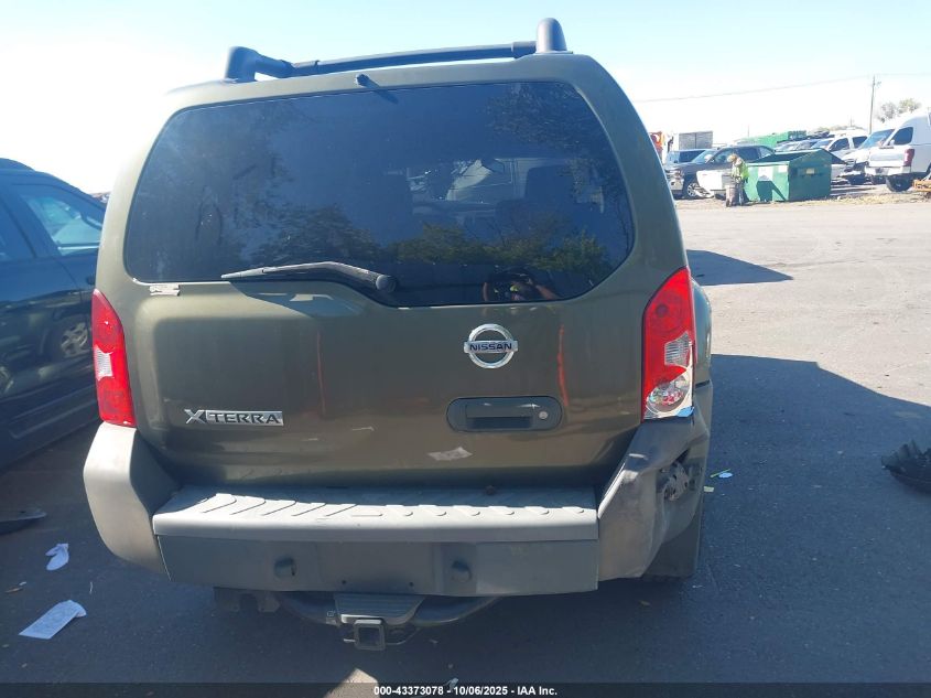 2005 Nissan Xterra S VIN: 5N1AN08WX5C625795 Lot: 43373078