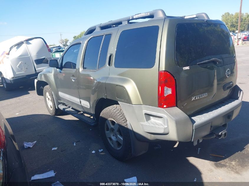 2005 Nissan Xterra S VIN: 5N1AN08WX5C625795 Lot: 43373078