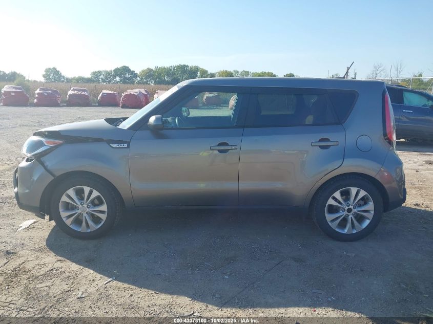 2015 Kia Soul + VIN: KNDJP3A50F7182617 Lot: 43373100