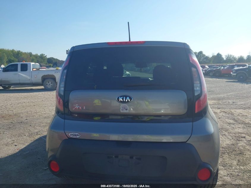 2015 Kia Soul + VIN: KNDJP3A50F7182617 Lot: 43373100