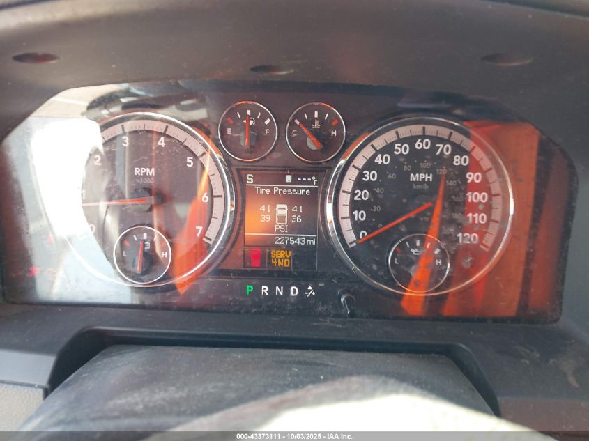 2012 Ram 1500 Laramie VIN: 1C6RD7NT5CS306229 Lot: 43373111