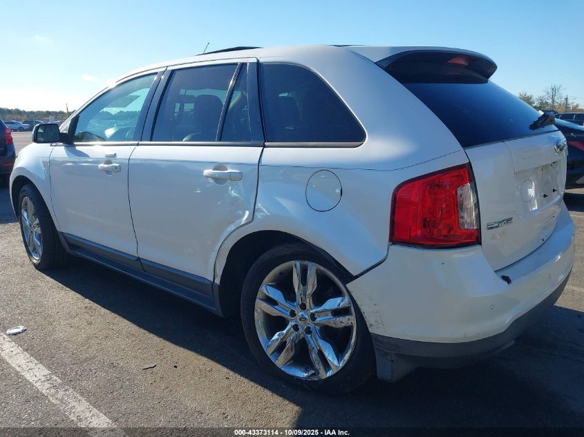 2012 Ford Edge Sel VIN: 2FMDK3J96CBA01470 Lot: 43373114