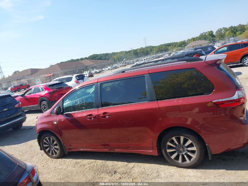 2018 Toyota Sienna Le 7 Passenger VIN: 5TDJZ3DC9JS202902 Lot: 43373131