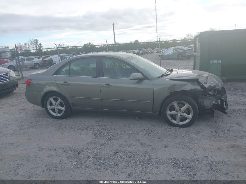 2007 Hyundai Sonata Limited/Se V6 VIN: 5NPEU46F37H212305 Lot: 43373132