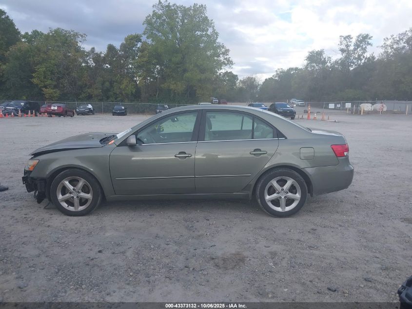 2007 Hyundai Sonata Limited/Se V6 VIN: 5NPEU46F37H212305 Lot: 43373132