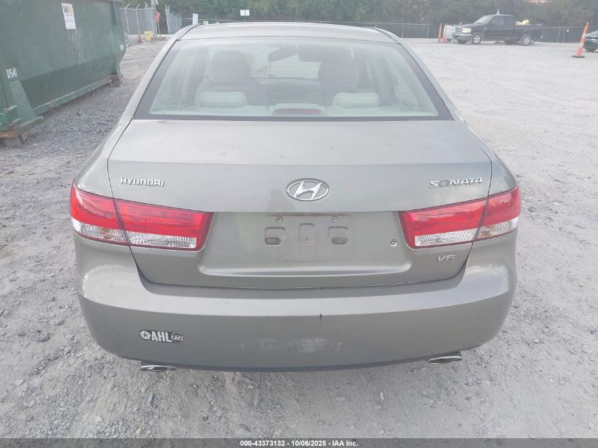 2007 Hyundai Sonata Limited/Se V6 VIN: 5NPEU46F37H212305 Lot: 43373132