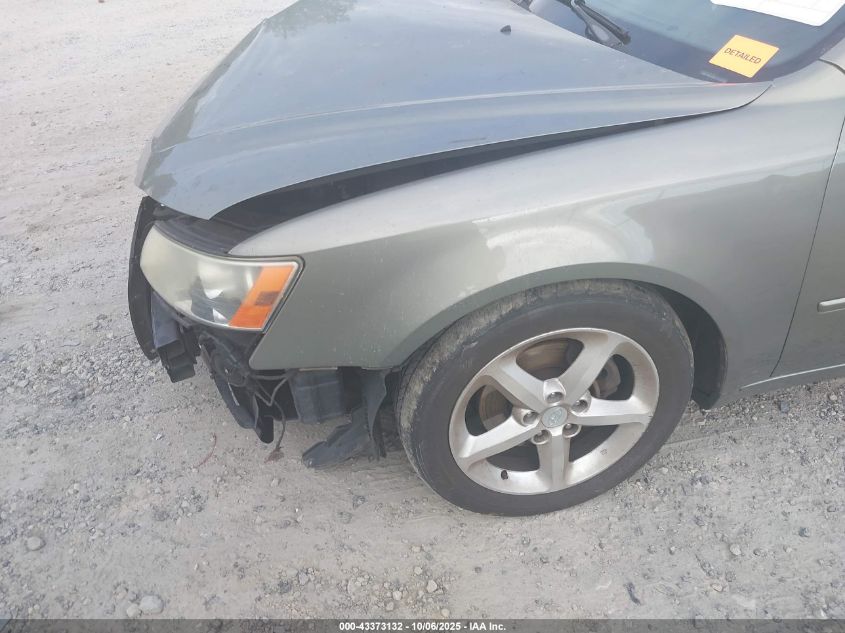 2007 Hyundai Sonata Limited/Se V6 VIN: 5NPEU46F37H212305 Lot: 43373132